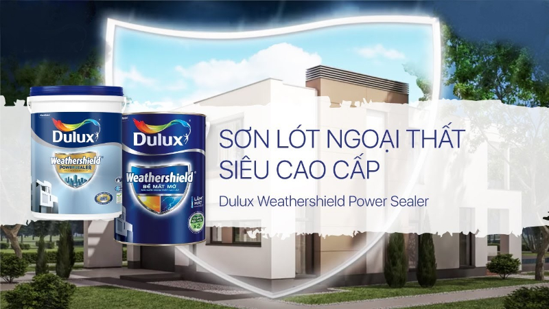 Bảng báo giá sơn lót Dulux ngoài trời