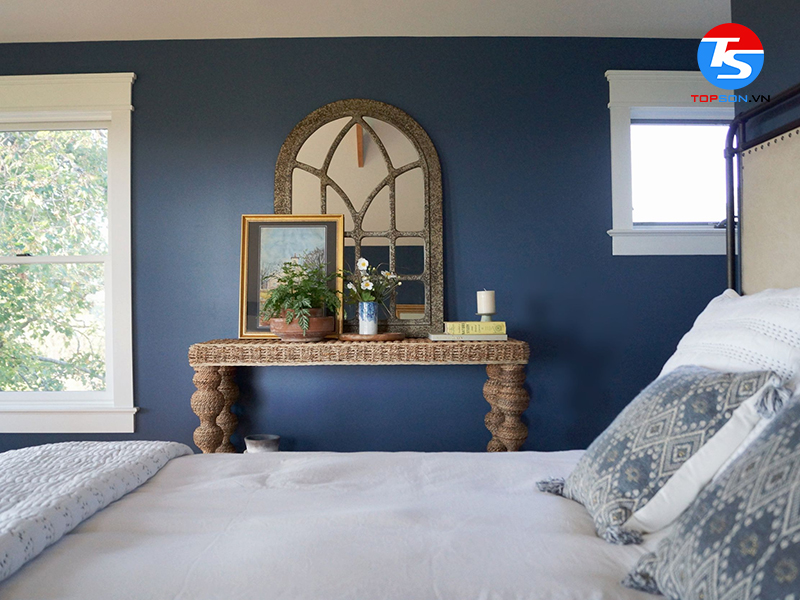 Màu sơn phòng ngủ vợ chồng trẻ yêu thích