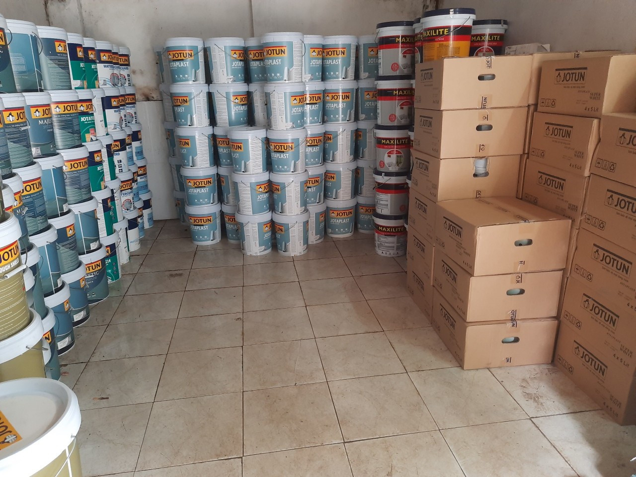 Sơn nội thất Jotun sở hữu bảng màu đa dạng