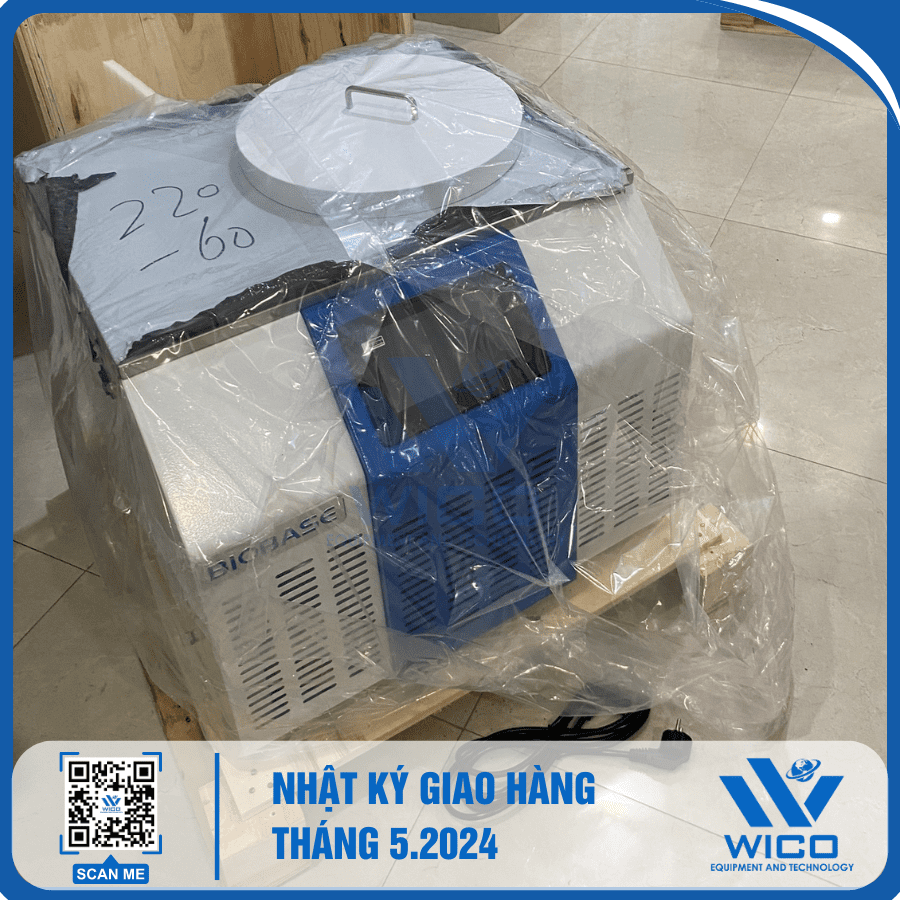 Kỹ thuật Wico tới bàn giao và hướng dẫn sử dụng Máy đông khô BK-FD10P cho khách ở Ninh Bình