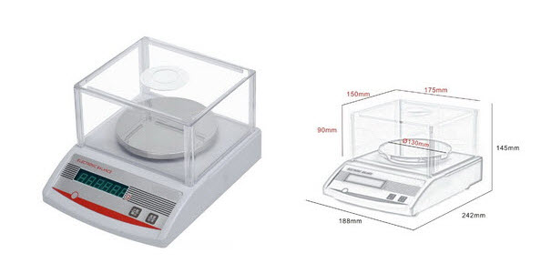 Cân Kỹ Thuật 2 Số Lẻ Labex HC-C Series