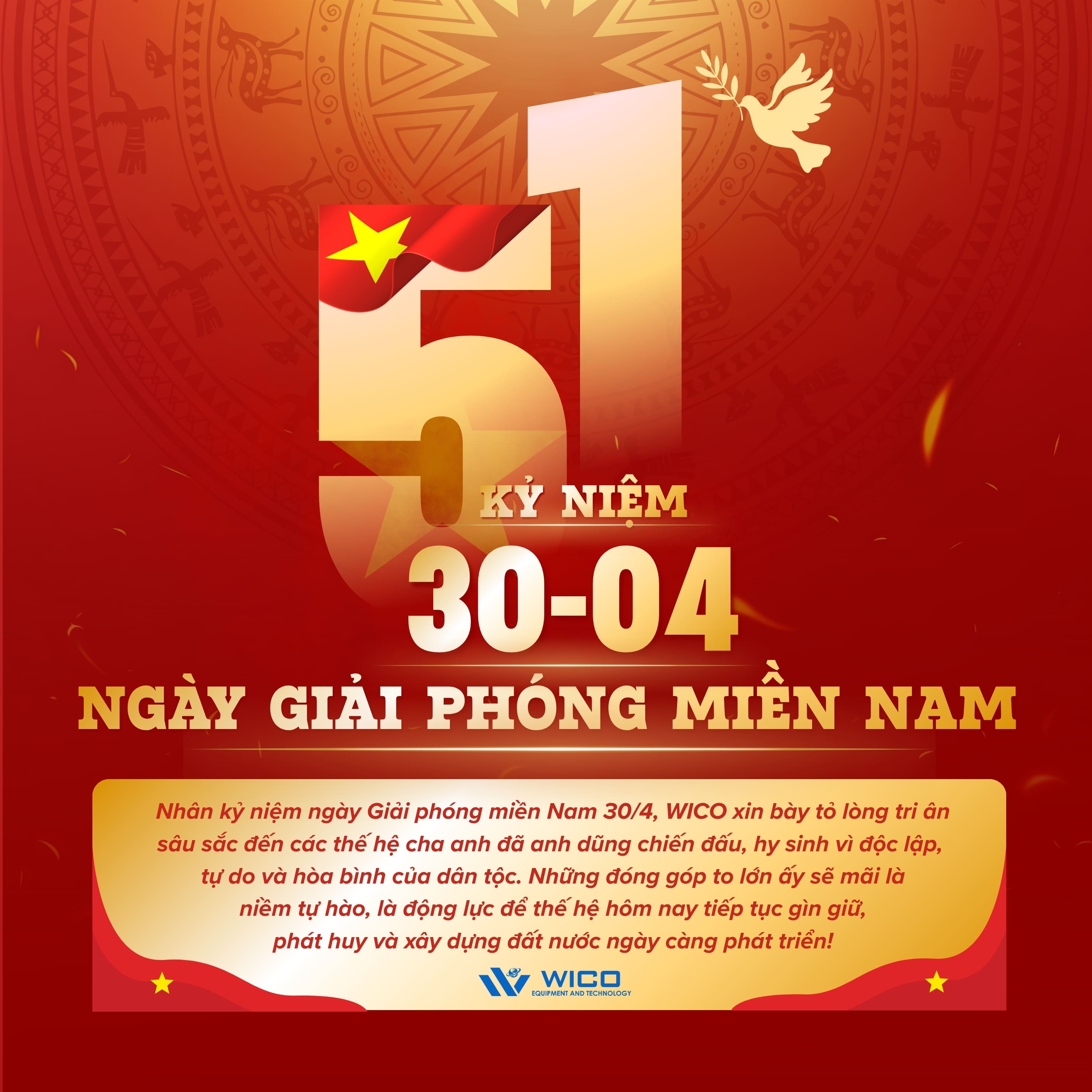 KỶ NIỆM 51 NĂM NGÀY GIẢI PHÓNG MIỀN NAM - THỐNG NHẤT ĐẤT NƯỚC