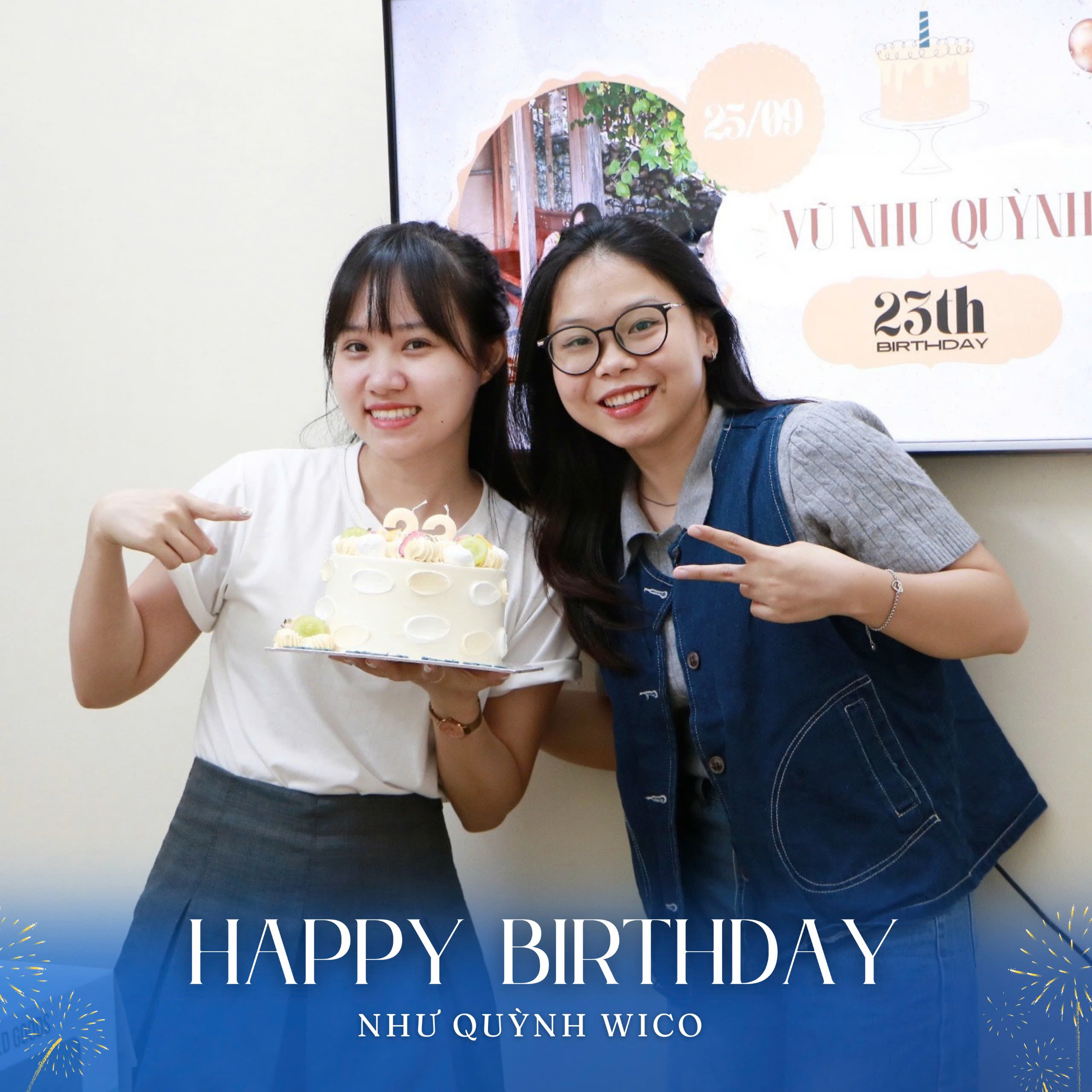 Happy Birthday Như Quỳnh Wico