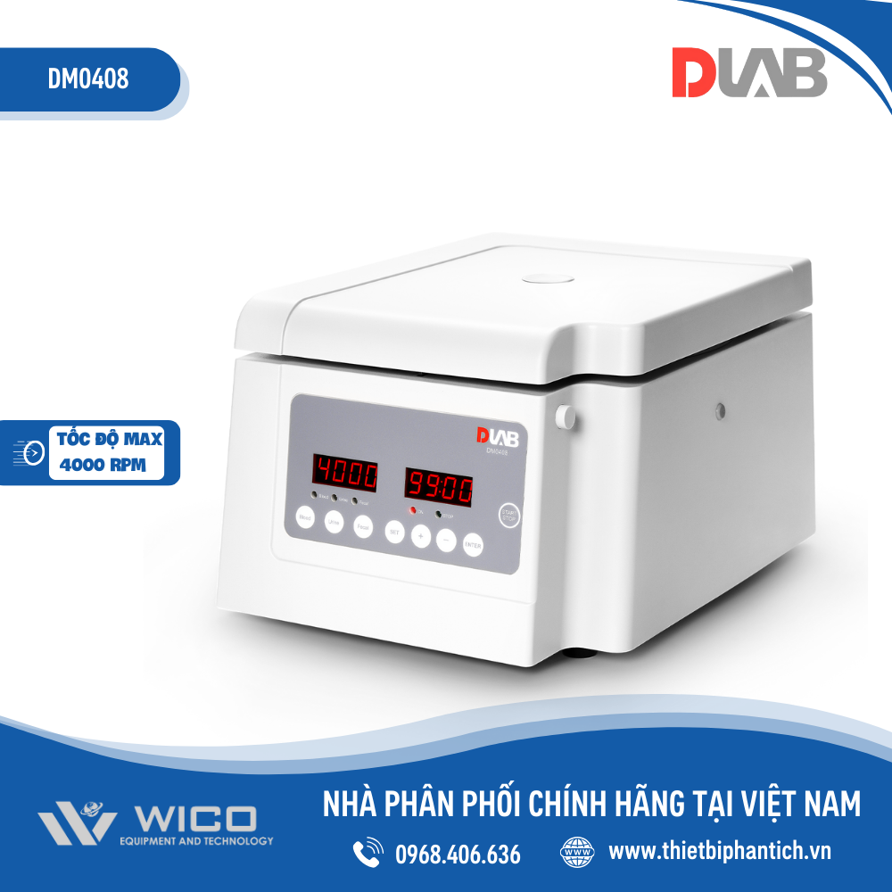 Máy ly tâm 8 ống Dlab DM0408