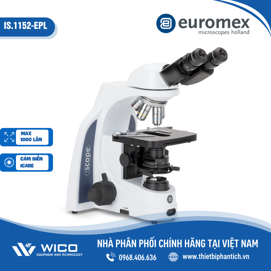 Kính hiển vi sinh học Euromex Í.1152-EPL