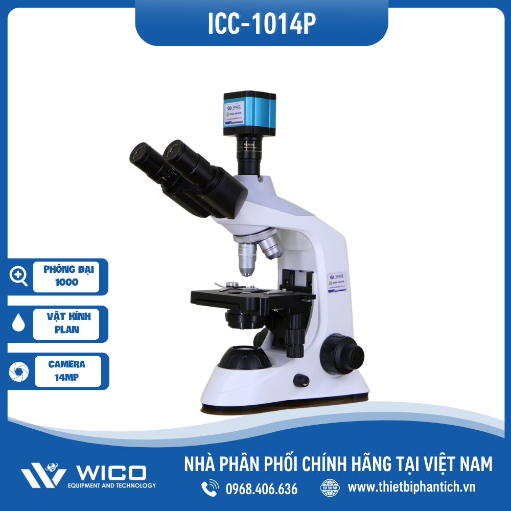Bộ Kính Hiển Vi Kết Nối Máy Tính Labex ICC-1014P | Camera 14MP