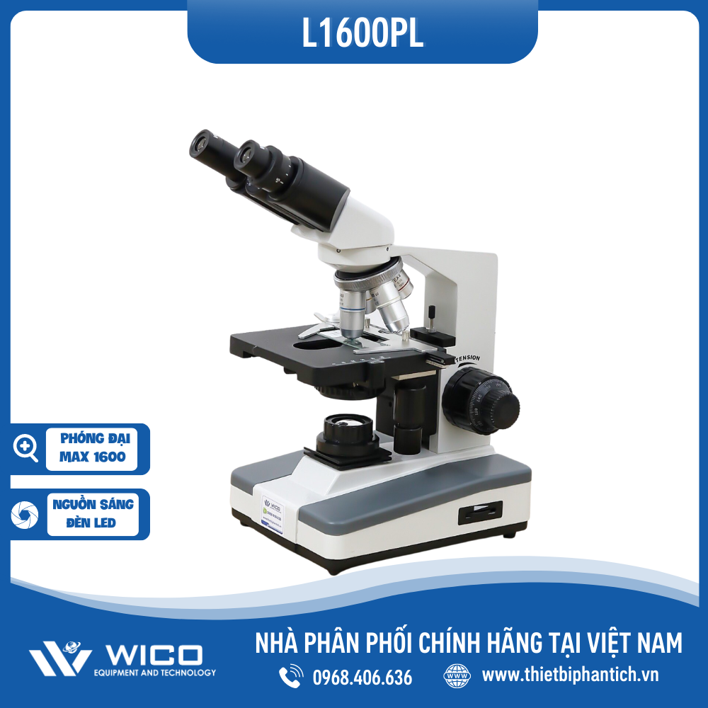 ✨ Kính Hiển Vi 2 Mắt Hãng Shine A L1600PL | Tối Đa 1600 Lần