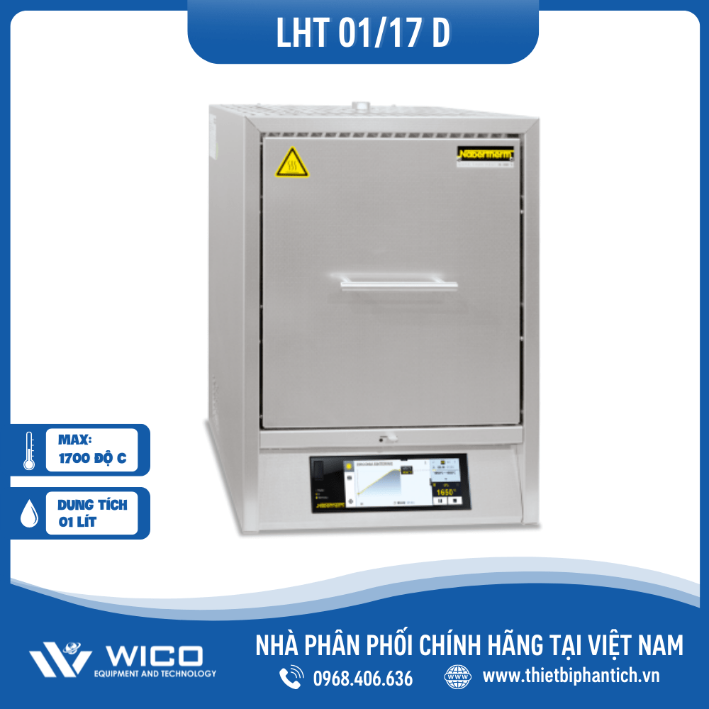 Lò Nung Nabertherm 1650 Độ C 1 Lít -  LHT 01/17 D/P570