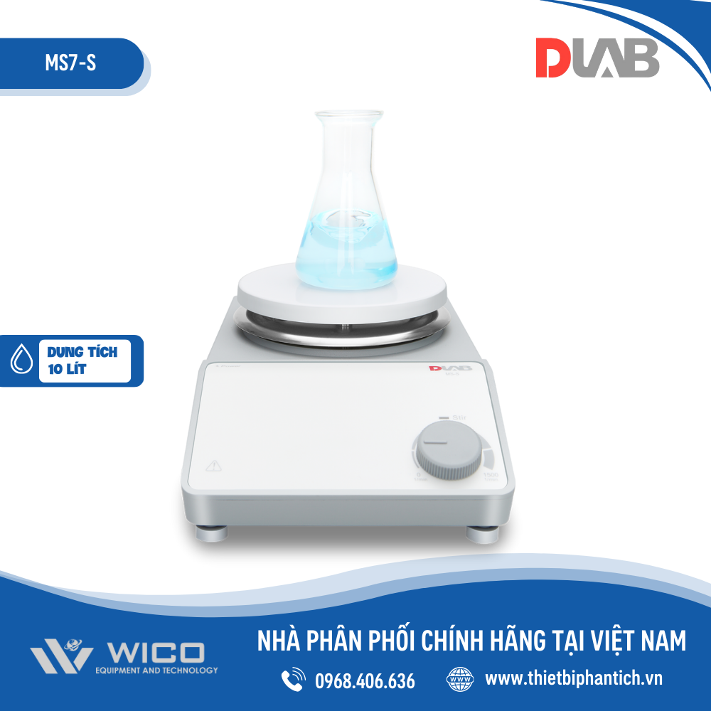 Máy khuấy từ không gia nhiệt Dlab MS7-S