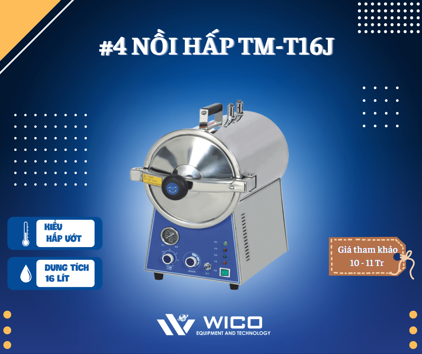 Nồi hấp TM - T16J