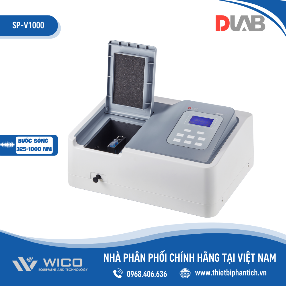 Máy quang phổ khả kiến SP-V1000 và SP-V1100