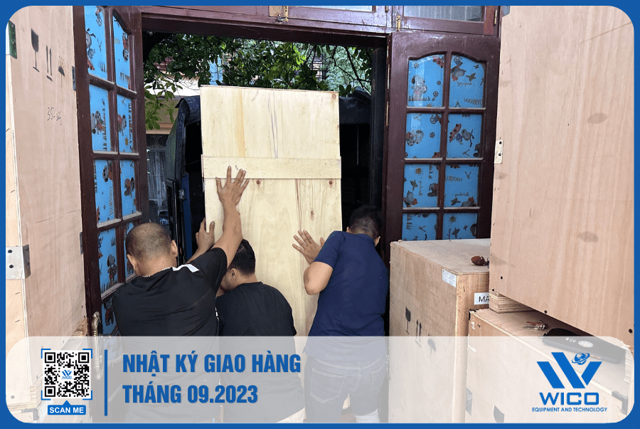 Dù hàng to gấp 10 lần người nhưng với sức trẻ, sức khỏe của Wico thì không gì là không thể