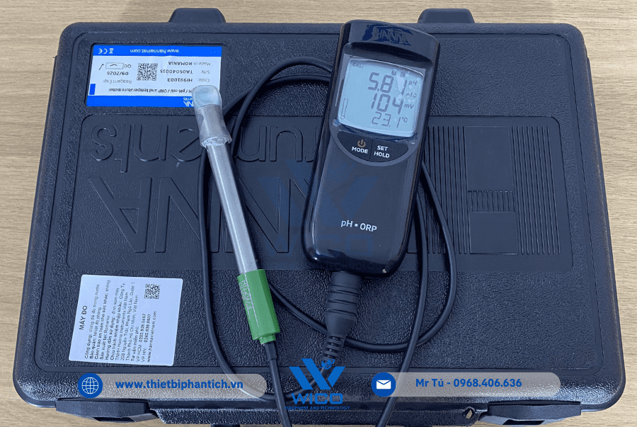 Máy Đo pH/ORP/Nhiệt Độ Chống Thấm Nước HI991003