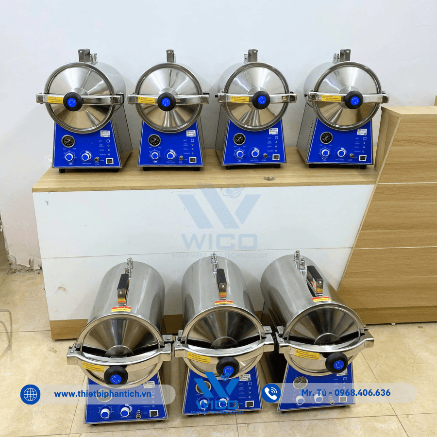 2 đơn hàng Nồi hấp tiệt trùng TM-T24J