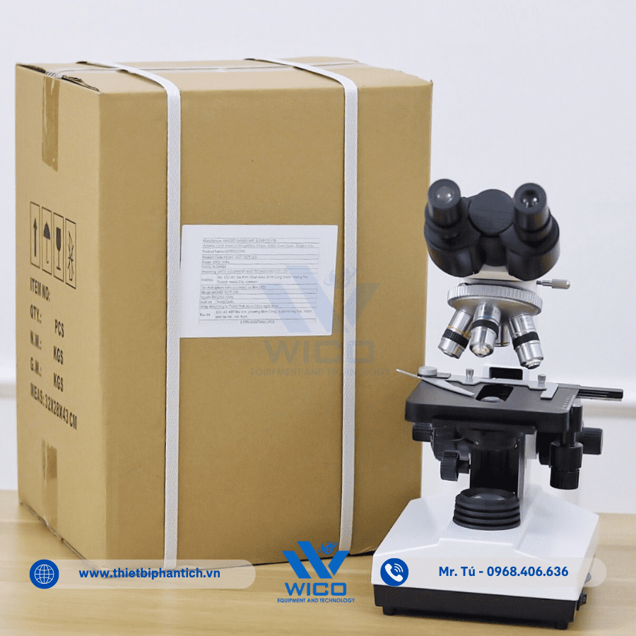 Kính Hiển Vi Sinh Học 2 Mắt Trung Quốc XSZ-107T