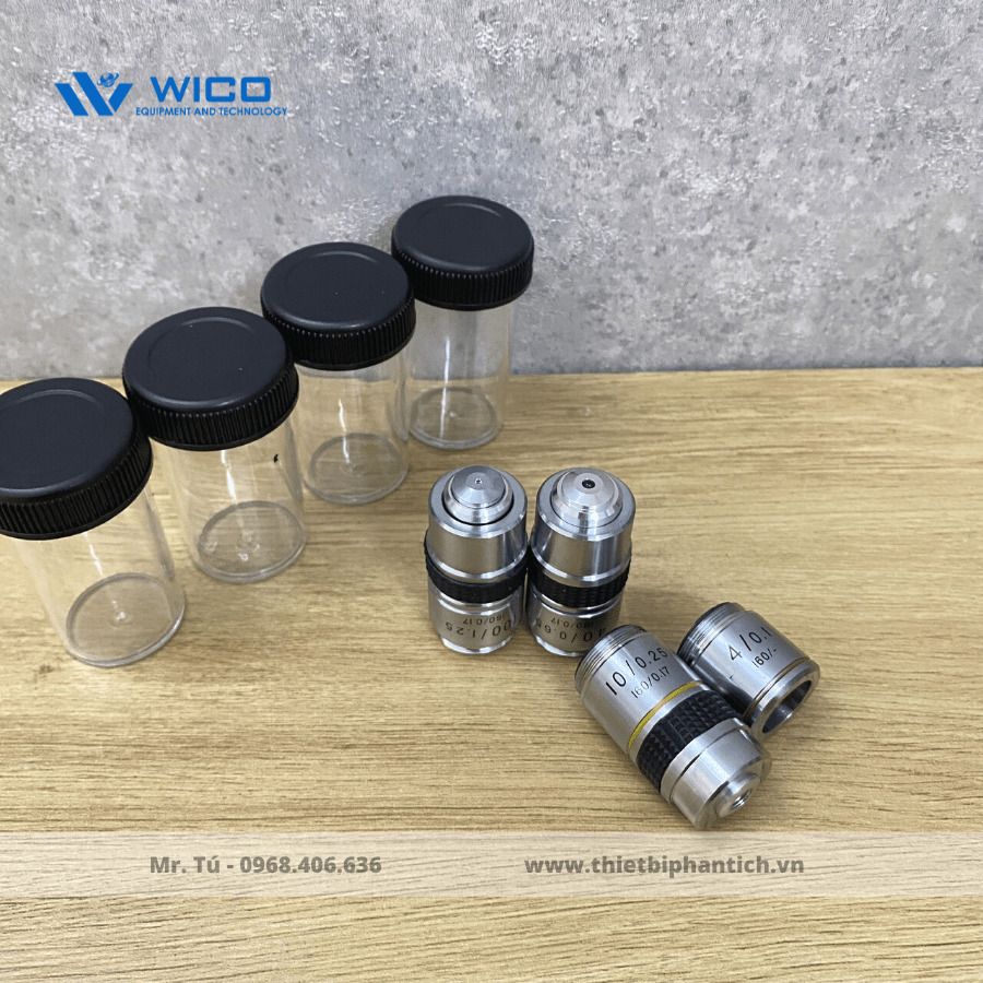 Vật Kính Cho Kính Hiển Vi Sinh Học Trung Quốc -1