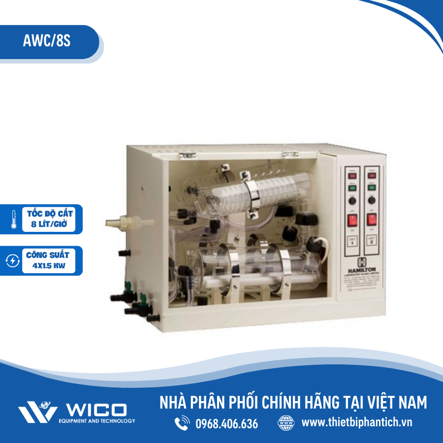 Máy cất nước 1 lần Hamilton AWC series