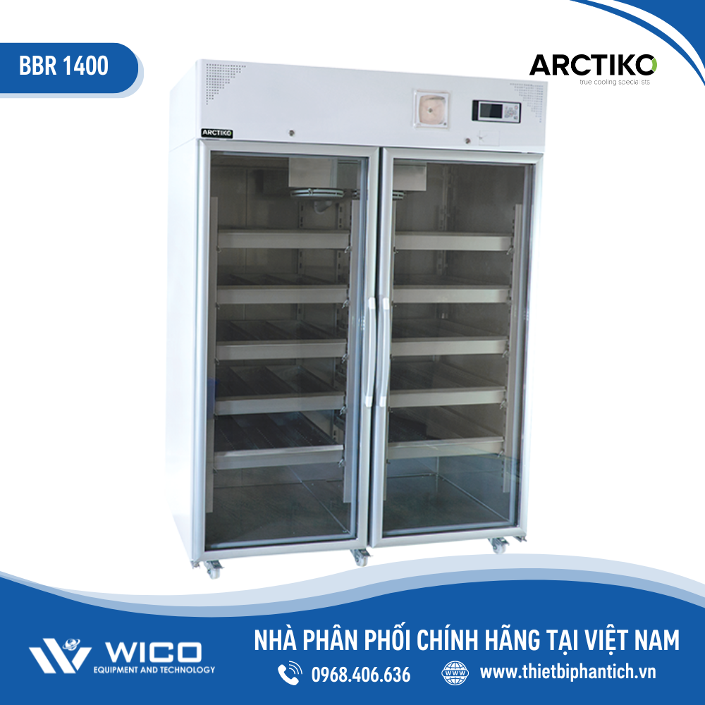 Tủ Trữ Máu Chuyên Dụng 1381 Lít Arctiko Đan Mạch BBR 1400