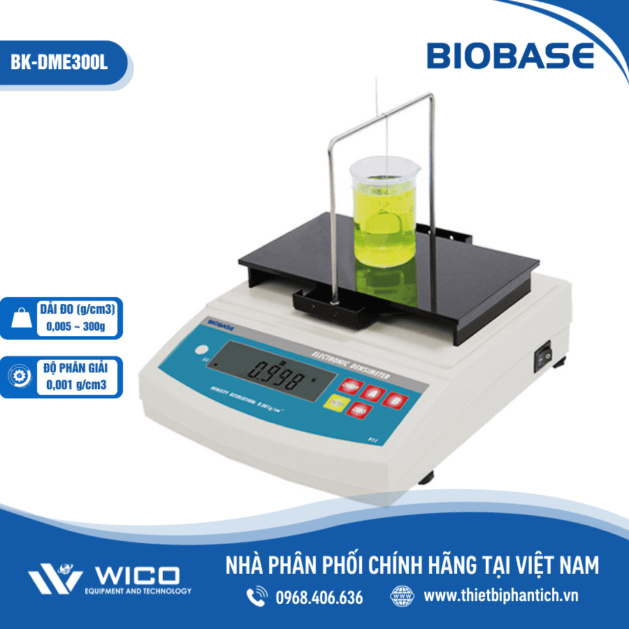 Cân Đo Tỷ Trọng Mẫu Lỏng Biobase BK-DME300L