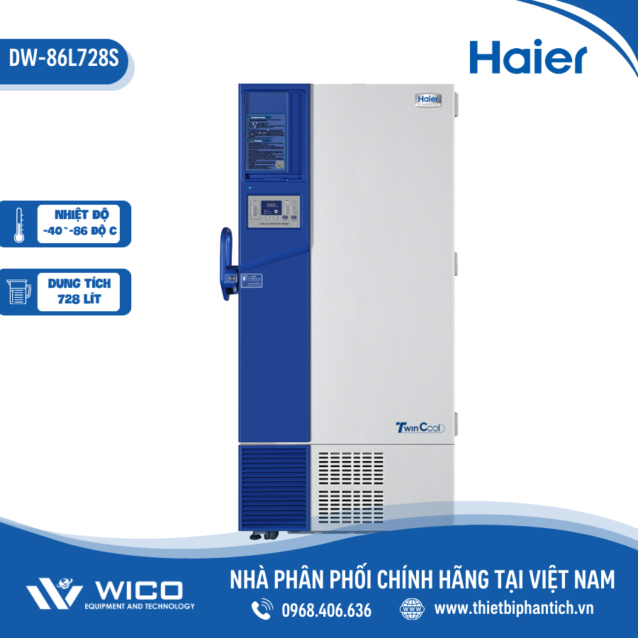 Tủ bảo quản âm sâu -86 độ C làm lạnh nhanh Haier Biomedical