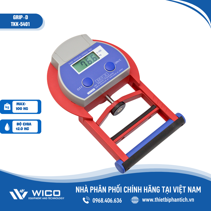 Máy đo lực bóp tay điện tử GRIP-D TKK-5401