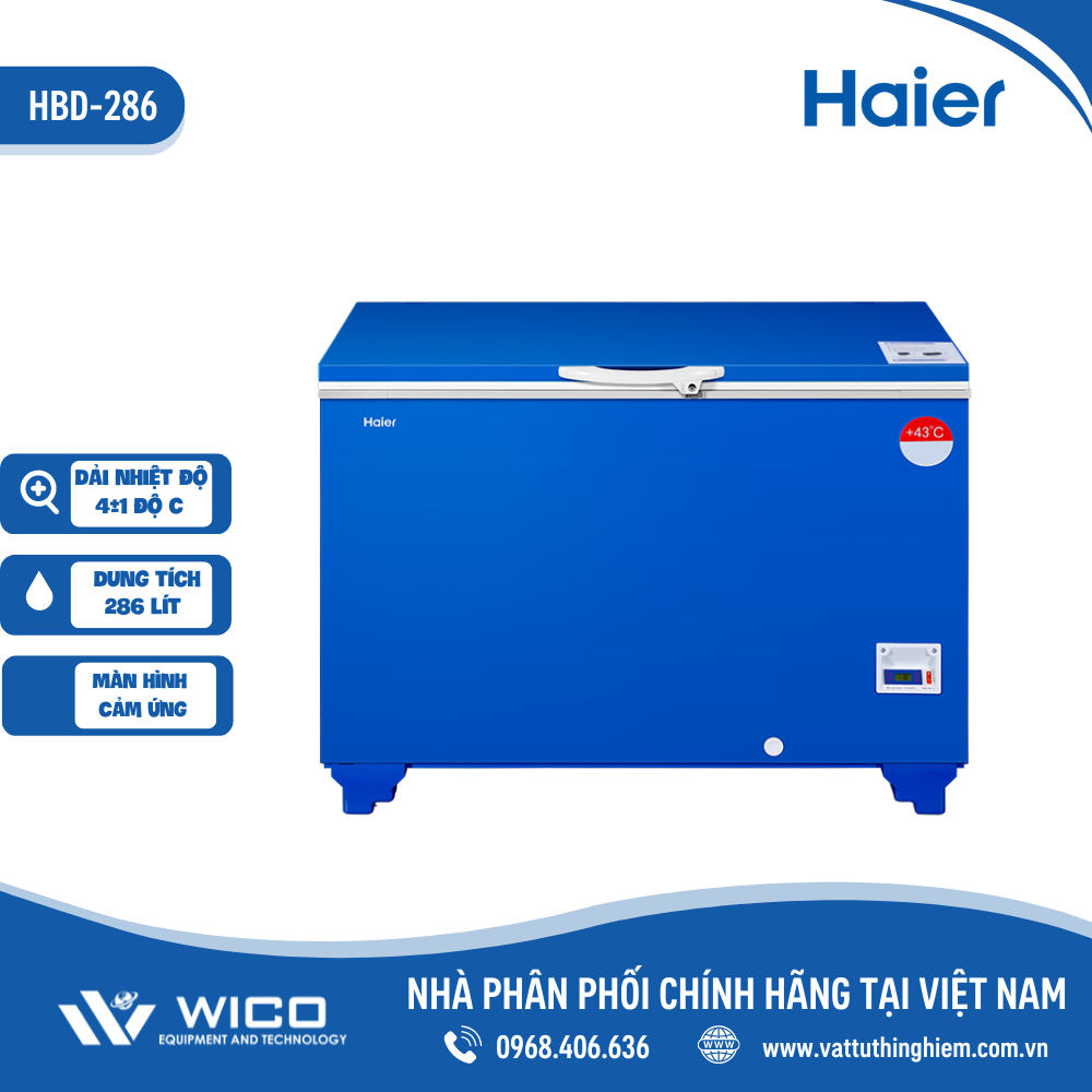 Tủ bảo quản Haier HBD-286