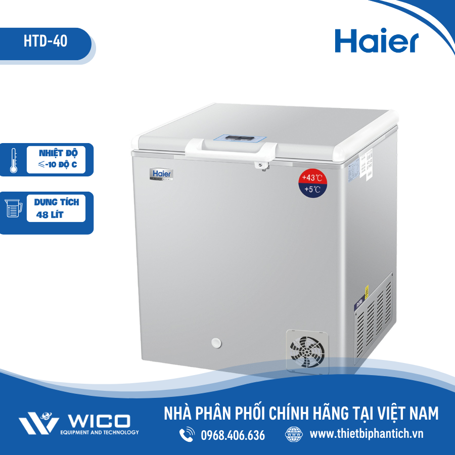 Tủ Bảo Quản Vacxin -10 độ 48 Lít HTD-40 