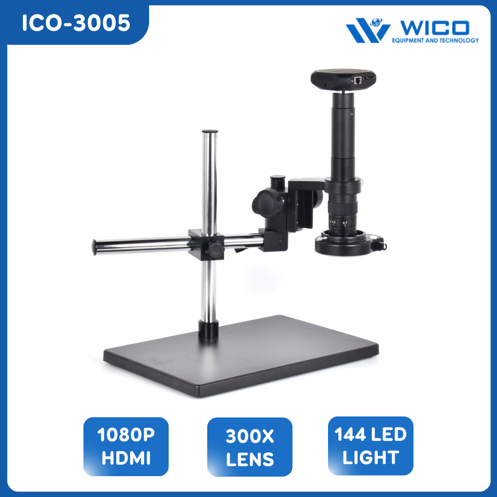 Kính Hiển Vi Kỹ Thuật Số Wico ICO-300 | 1080P - Cổng HDMI