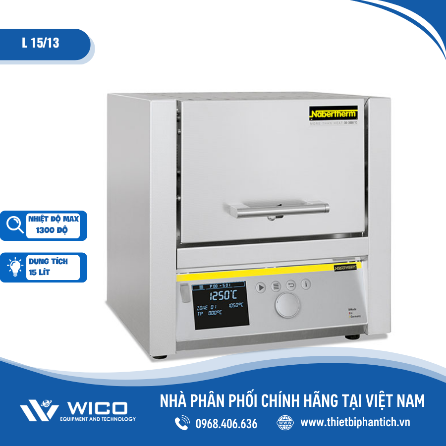 Lò nung 1300 độ Nabertherm