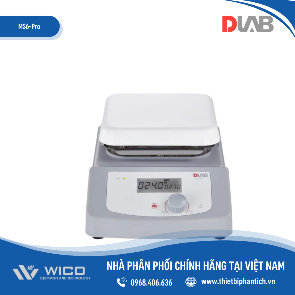 Máy Khuấy Từ Không Gia Nhiệt Dlab MS6-Pro