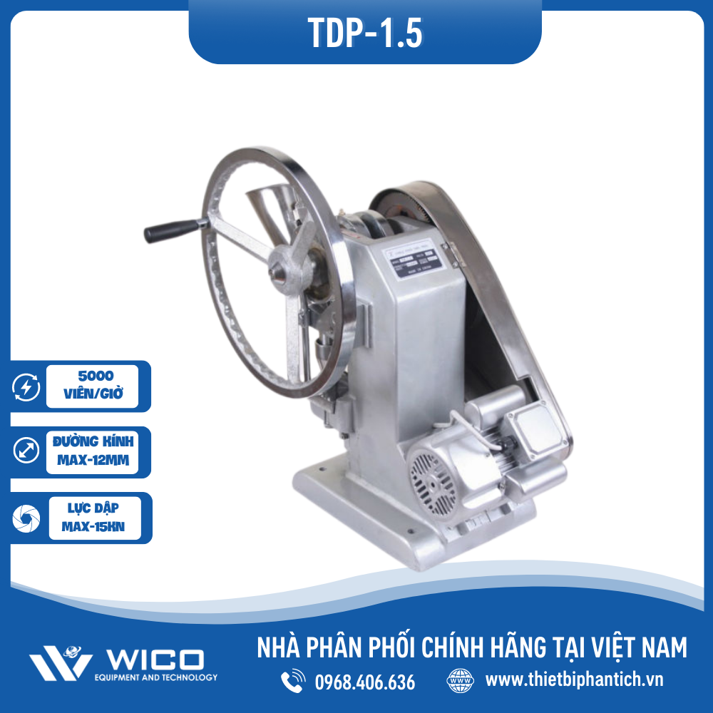 Máy dập viên 1 chày Tianhe TDP 1.5