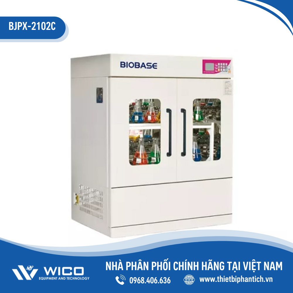 Máy Lắc Ổn Nhiệt/Tủ Ấm Lắc BJPX-2102C | Có Làm Lạnh