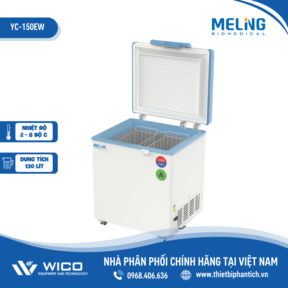 Tủ Bảo Quản Vacxin Chuyên Dụng Meiling YC-150EW