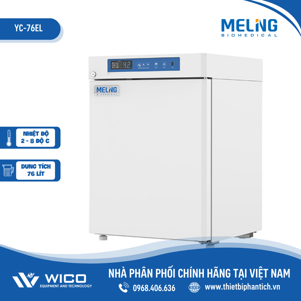 Tủ Bảo Quản Dược Phẩm 76 Lít Meiling YC-76EL (Cửa Kín)