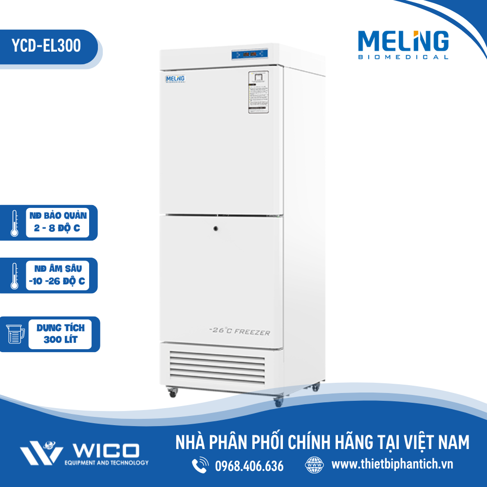 Tủ Lạnh 2 Buồng Mát - Âm Sâu YCD-EL300 | Meiling