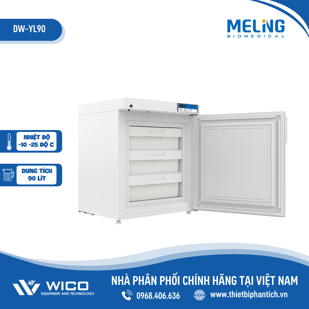 Tủ Lạnh Âm 25 độ C Meiling Trung Quốc DW-YL90