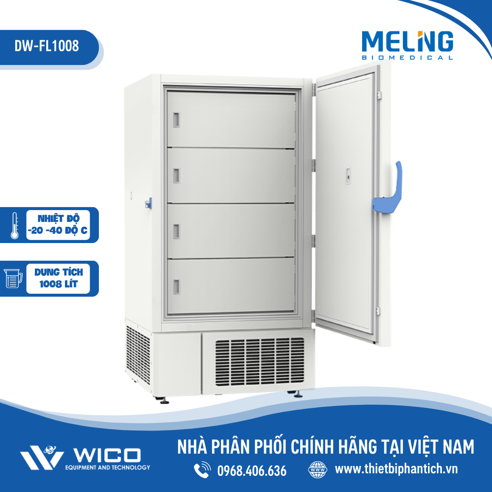 Tủ Lạnh Âm 40 độ C Meiling Trung Quốc DW-FL1008