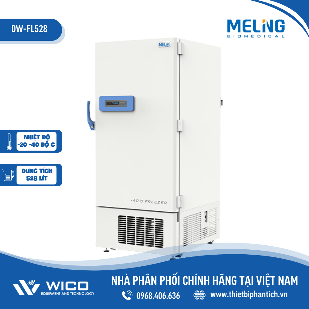 Tủ Lạnh Âm 40 độ C Meiling Trung Quốc DW-FL528