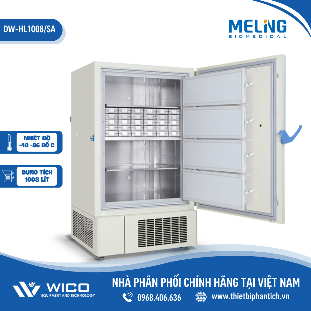 Tủ Lạnh Âm 86 độ C Meiling DW-HL1008/SA