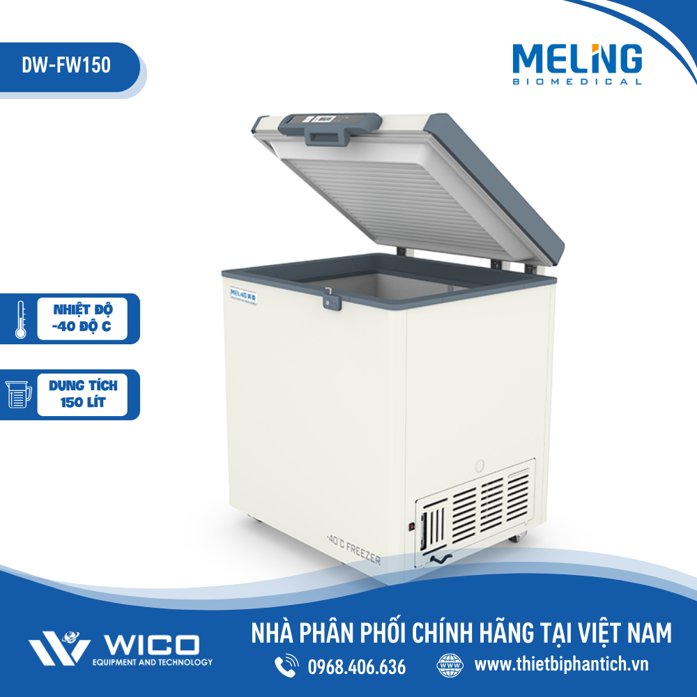 Tủ Lạnh Âm 40 độ C Meiling Trung Quốc DW-FW150