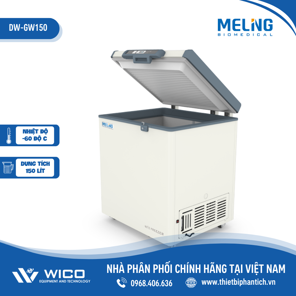 Tủ Lạnh Âm 60 độ C Meiling Trung Quốc DW-GW150