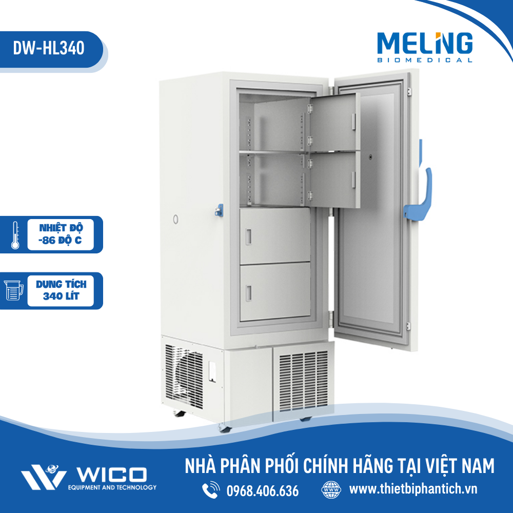 Tủ Lạnh Âm 86 độ C Meiling Trung Quốc DW-HL340 