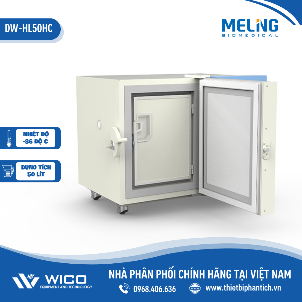 Tủ Lạnh Âm 86 độ C Meiling Trung Quốc DW-HL50HC | 50 Lít
