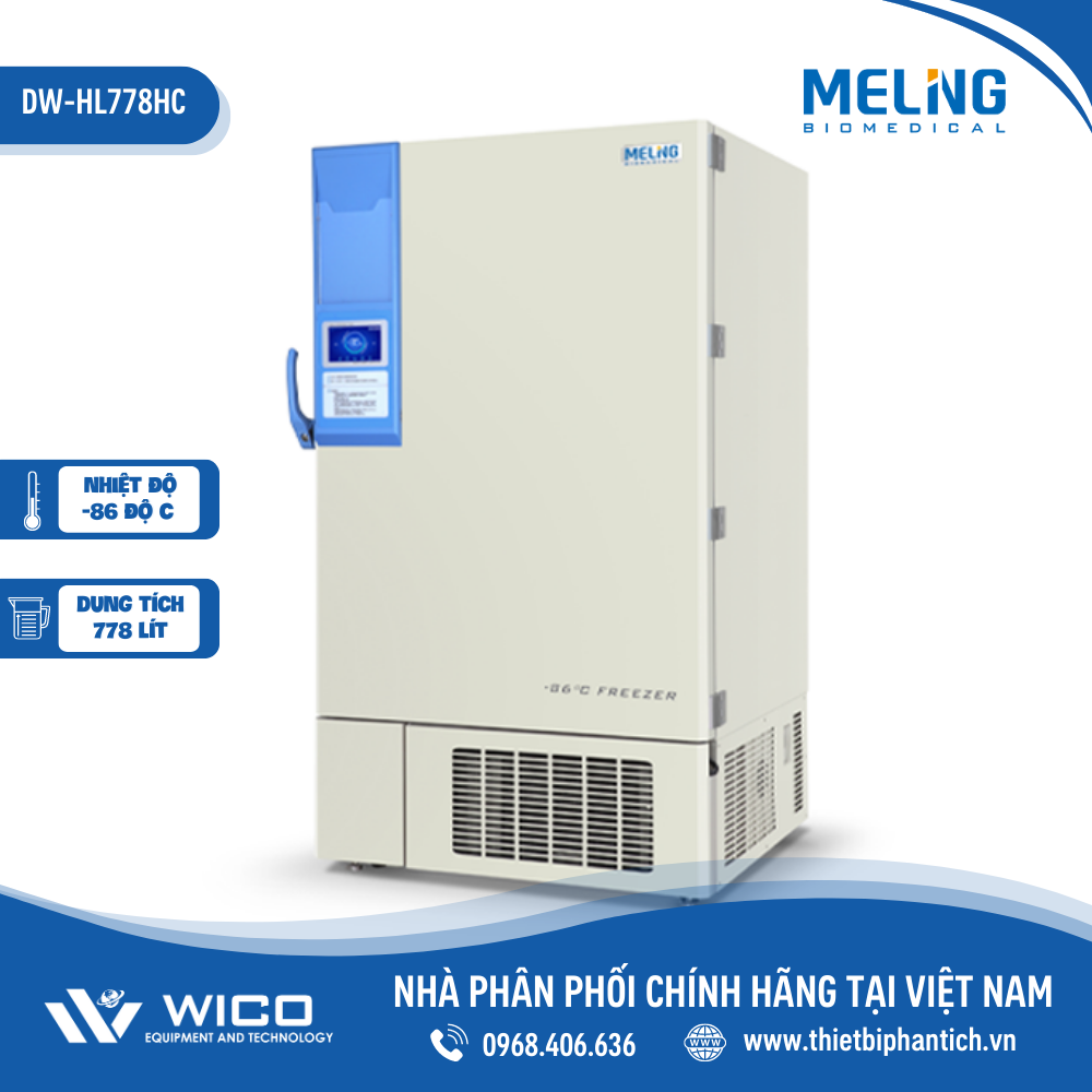 Tủ Lạnh Âm 86 độ C Meiling Trung Quốc DW-HL778HC