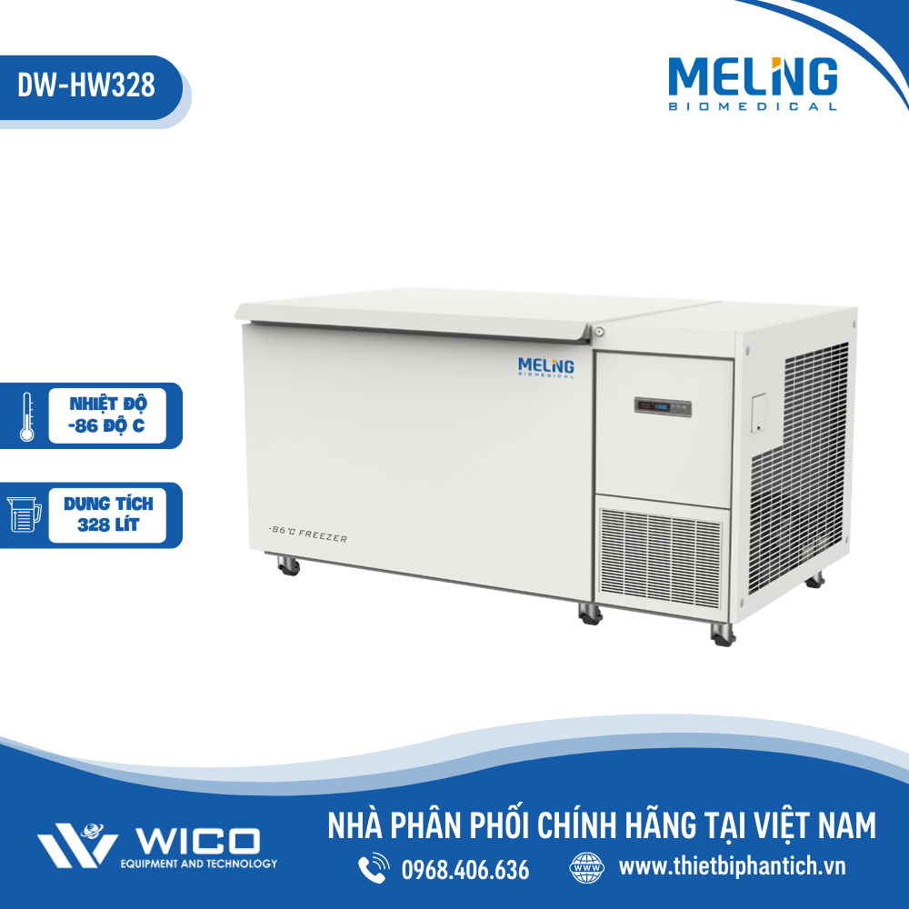 Tủ Lạnh Âm 86 độ C Meiling Trung Quốc DW-HW328 | 328 Lít