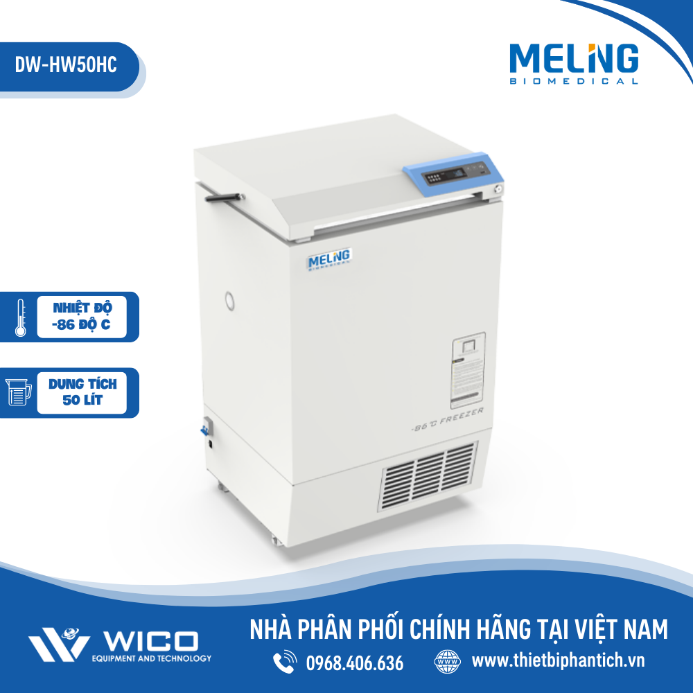 Tủ Lạnh Âm 86 độ C Meiling Trung Quốc DW-HW50HC