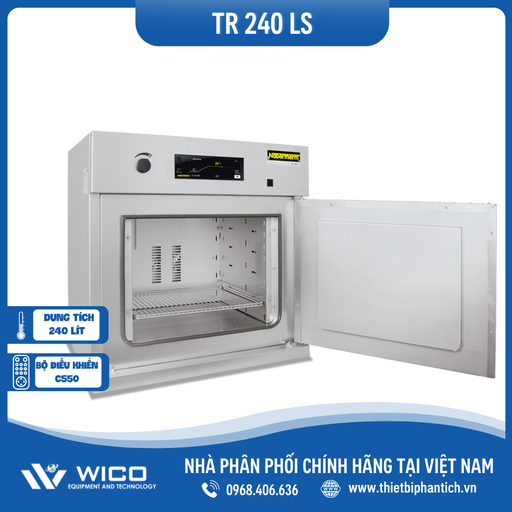 Tủ Sấy Để Bàn 240 Lít Nabertherm TR 240 LS/C550