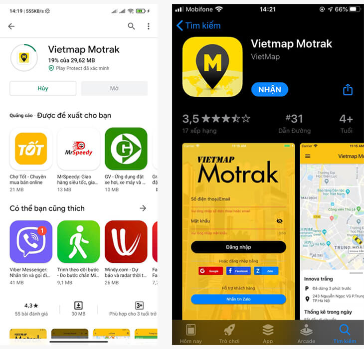 cach dang nhap dinh vi xe tai