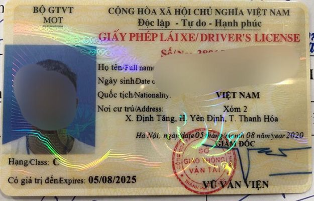 tim hieu bang lai xe o to