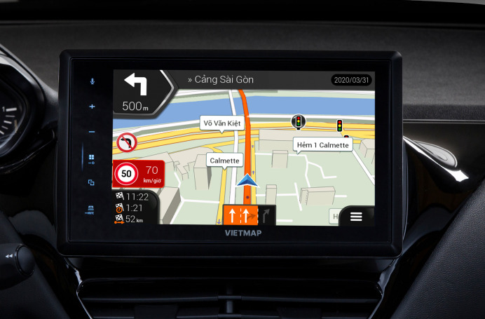 ung dung dan duong cho o to